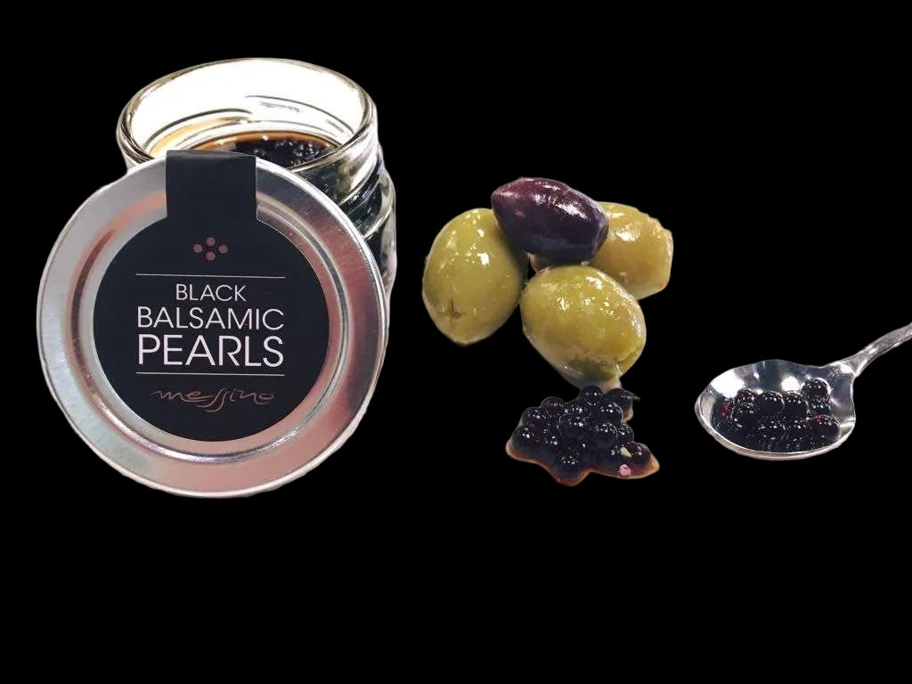 Messino Black Balsamic Pearls
