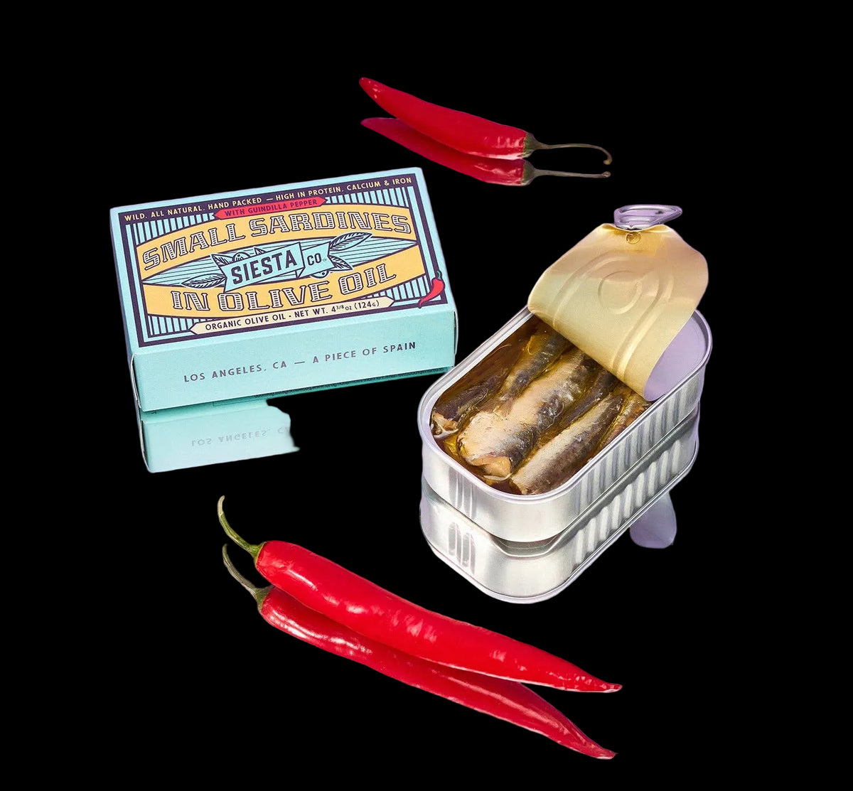 Siesta Co - Small Sardines with Guindilla Pepper