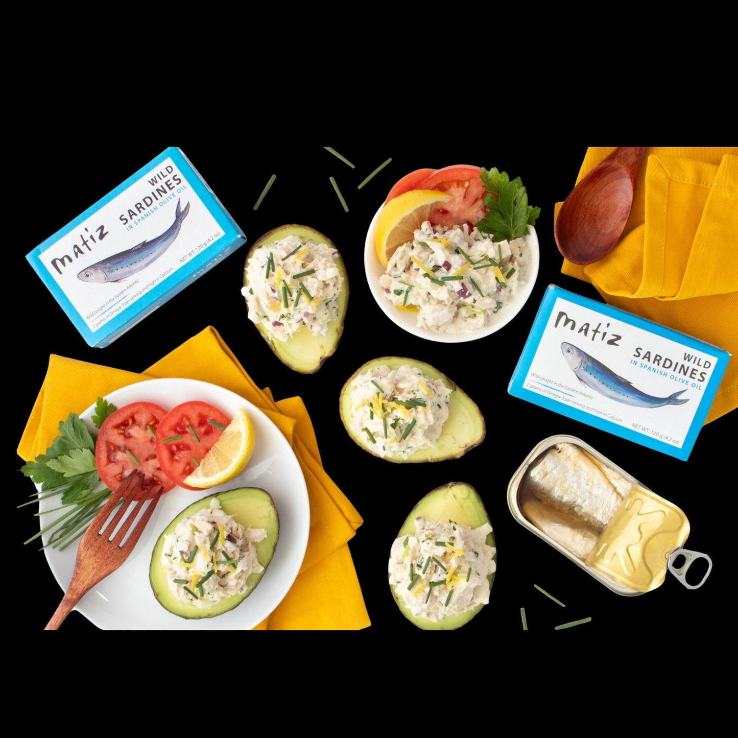 Matiz Sardines in Olive Oil - 4.2oz Tin