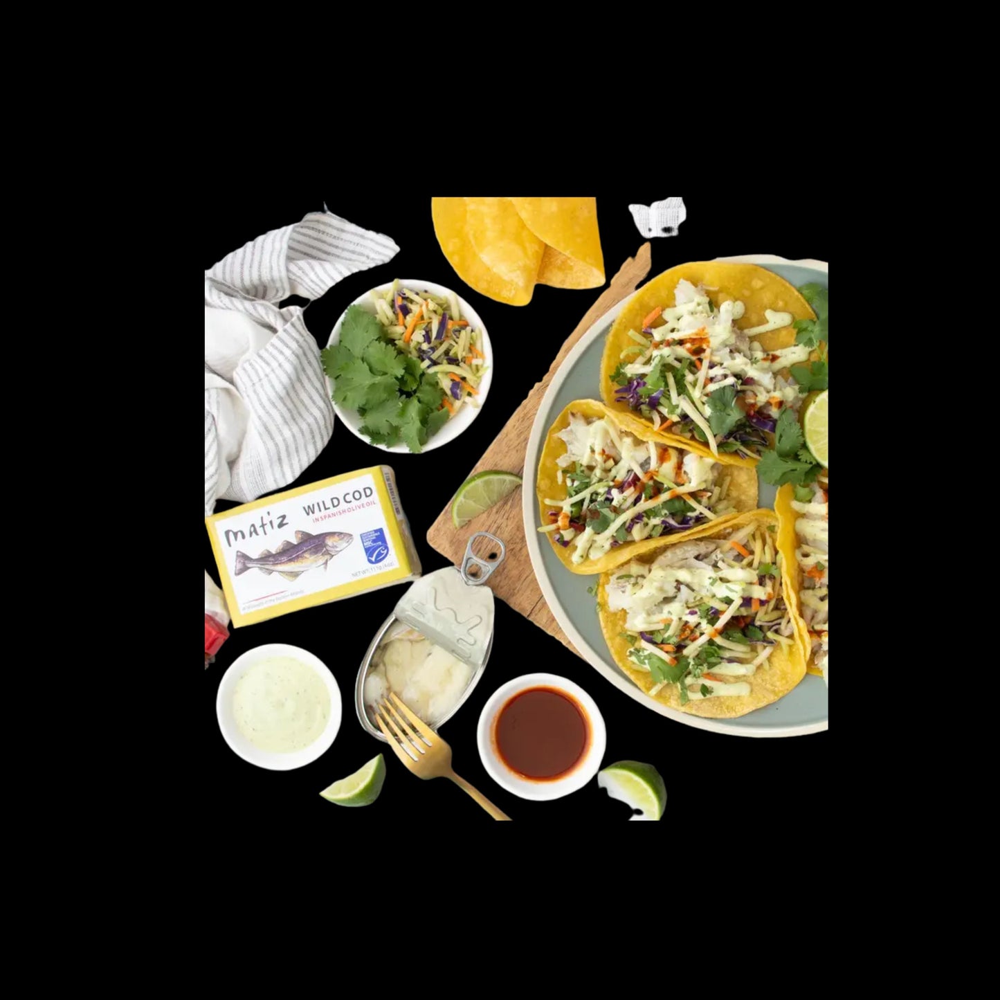 Matiz Espana - Wild Cod in Spanish Olive Oil