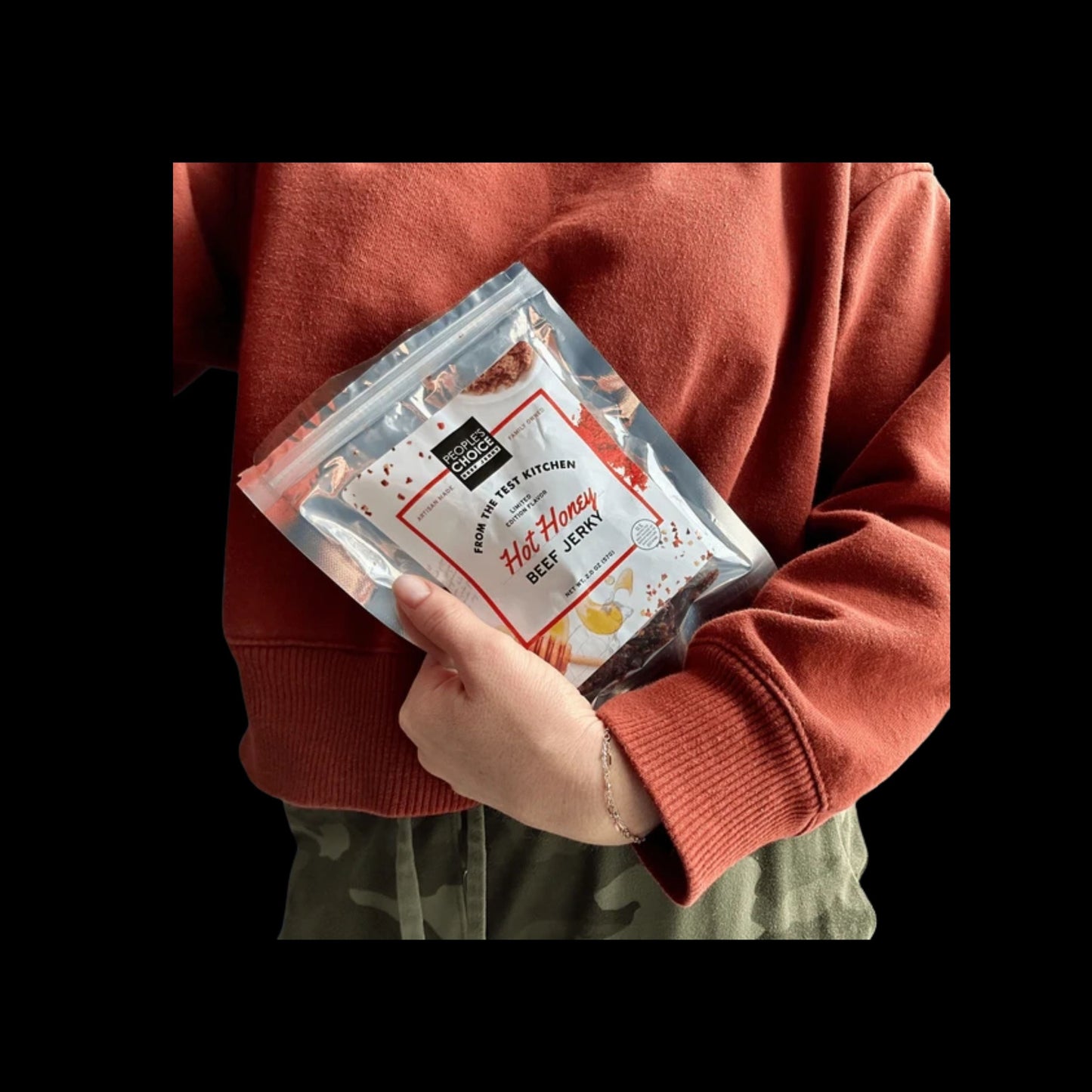 People's Choice - Hot Honey Beef Jerky 2.0oz