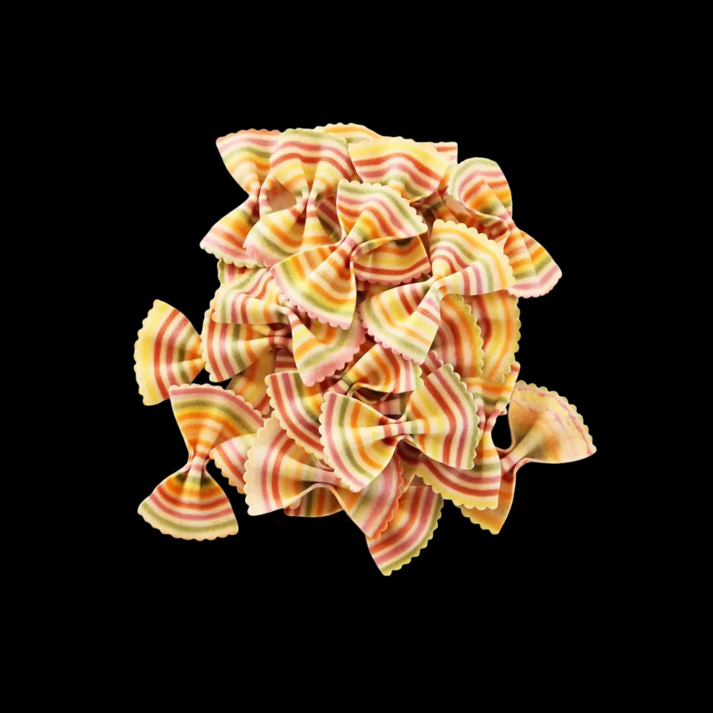Organic Rainbow Bowties Colored Pasta - 8.8oz (250gm)