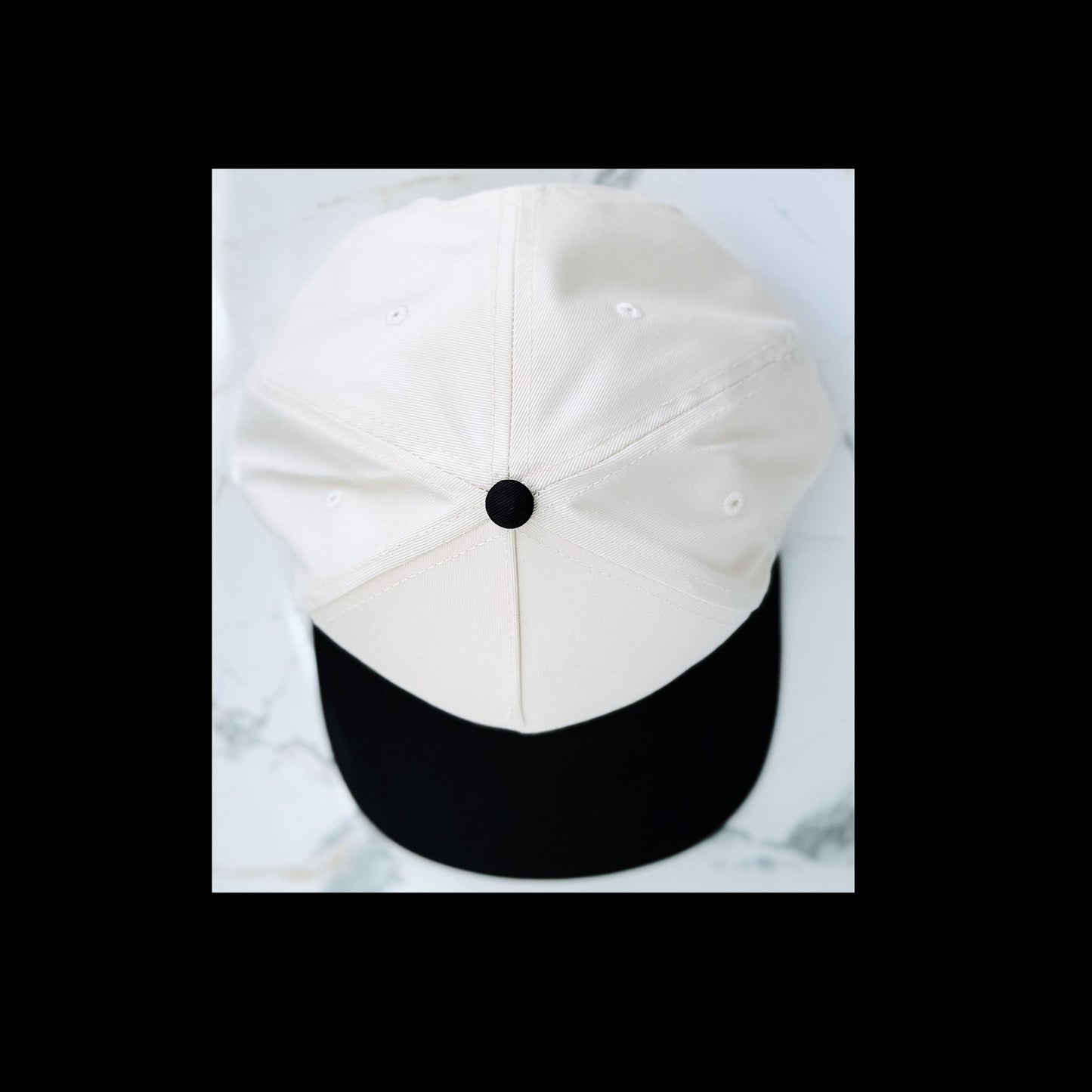 Solovey Kitchen Black and Cream Hat