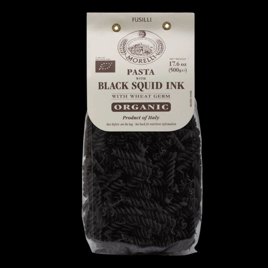 Spiral Organic Squid Ink Pasta