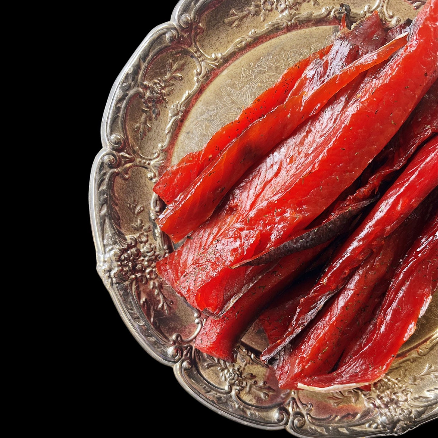 Sockeye Salmon Strips 1 LB
