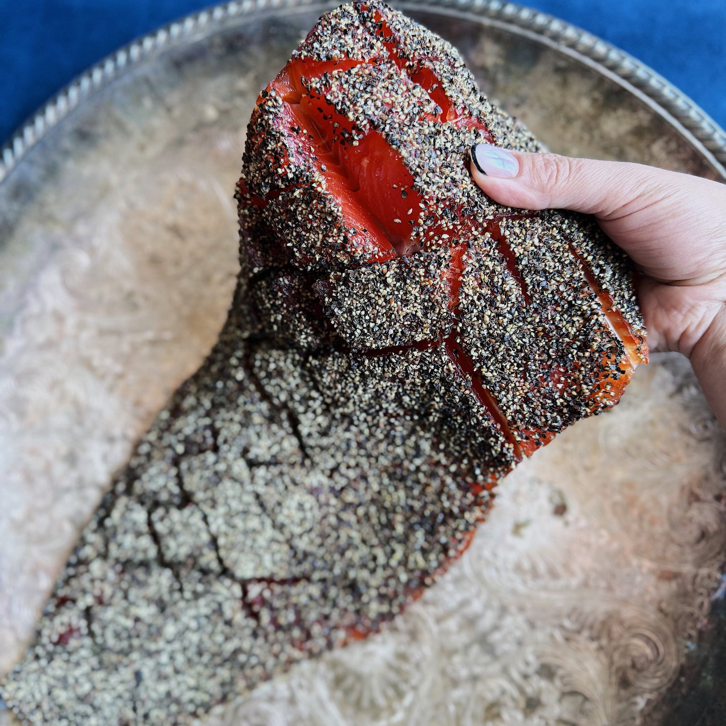 Black Pepper Yukola Cold Smoked Steelhead