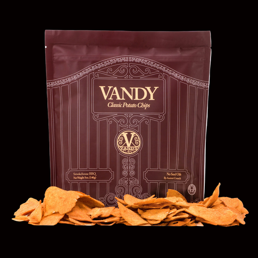 Vandy Crisps - Smokehouse BBQ - 5oz Bag Case