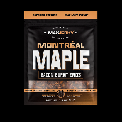 Max Jerky - Montréal Maple Bacon Burnt Ends