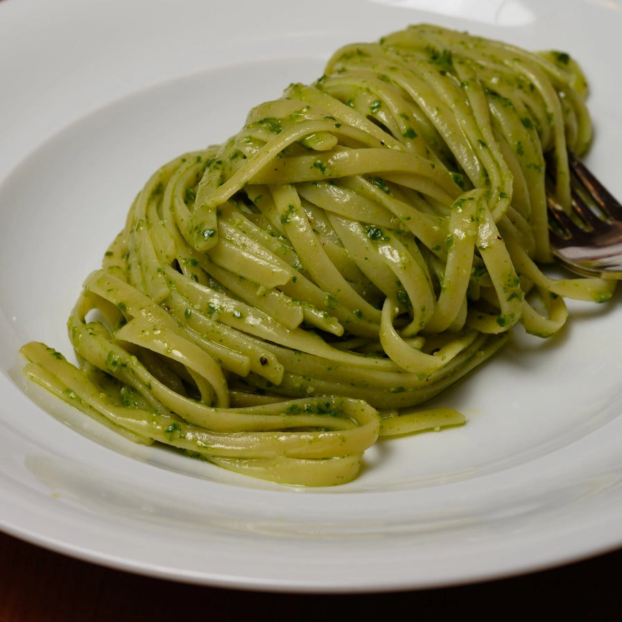Organic Garlic and Basil Linguine
