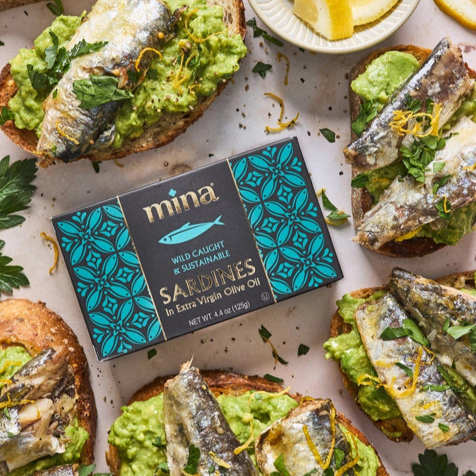4.4 oz Sardines in Extra Virgin Olive Oil
