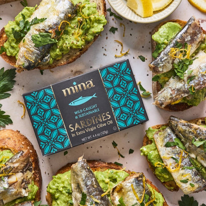 4.4 oz Sardines in Extra Virgin Olive Oil
