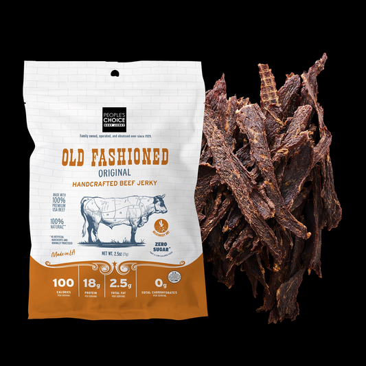 People's Choice - Dry Style - Original Beef Jerky 2.5oz Old Fashioned