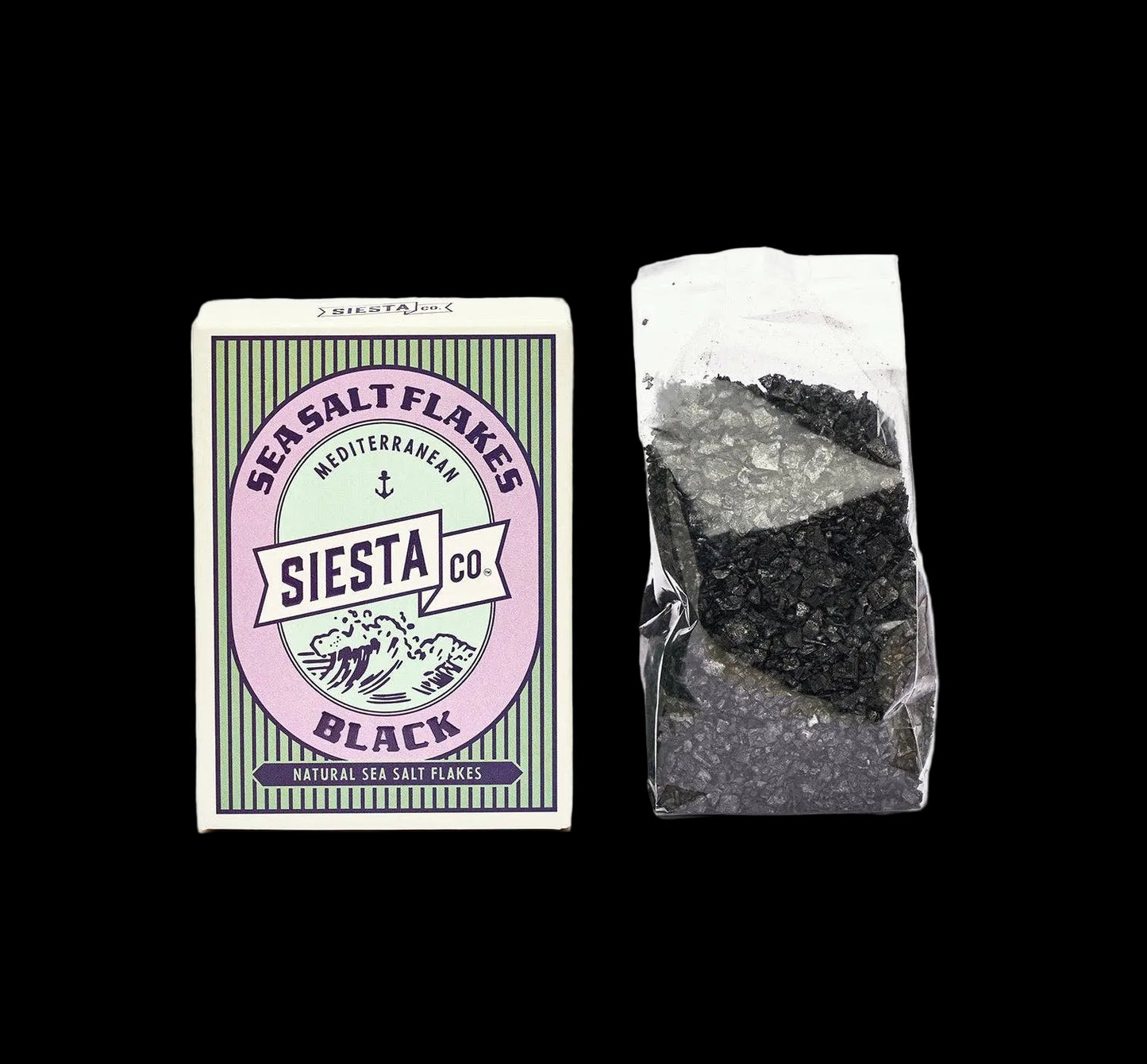Siesta Co - Black Sea Salt Flakes