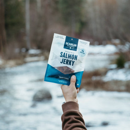 Seabear - Traditional Smoked King Salmon Jerky