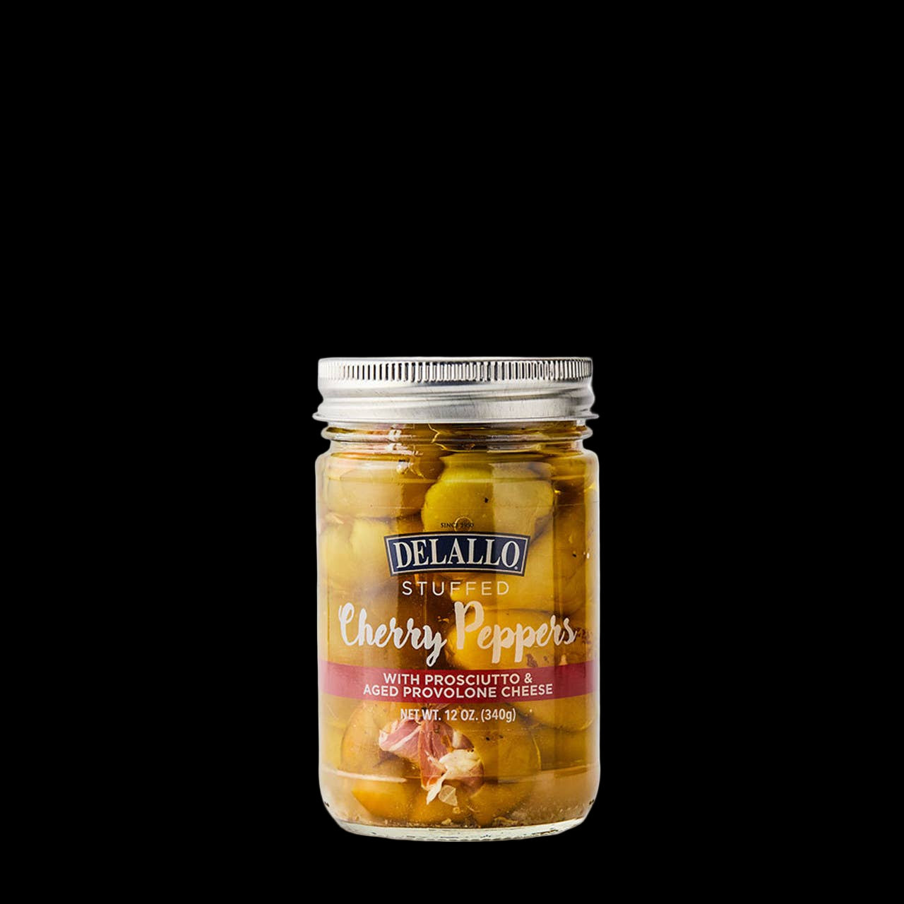 Delallo Stuffed Cherry Peppers With Prosciutto And Provolone