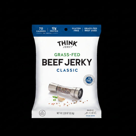 Think Jerky - Classic 100% Grass-Fed Beef Jerky, 2.2oz