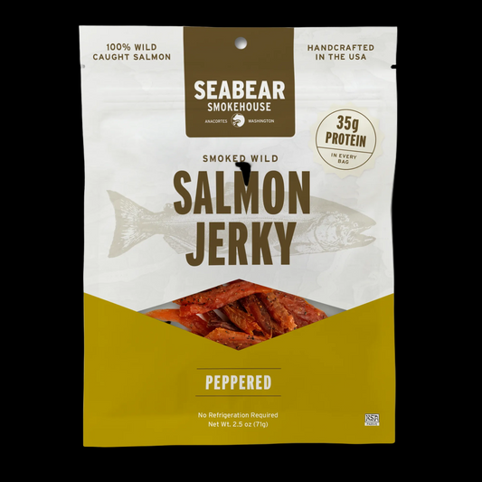 SeaBear - Peppered Smoked King Salmon Jerky
