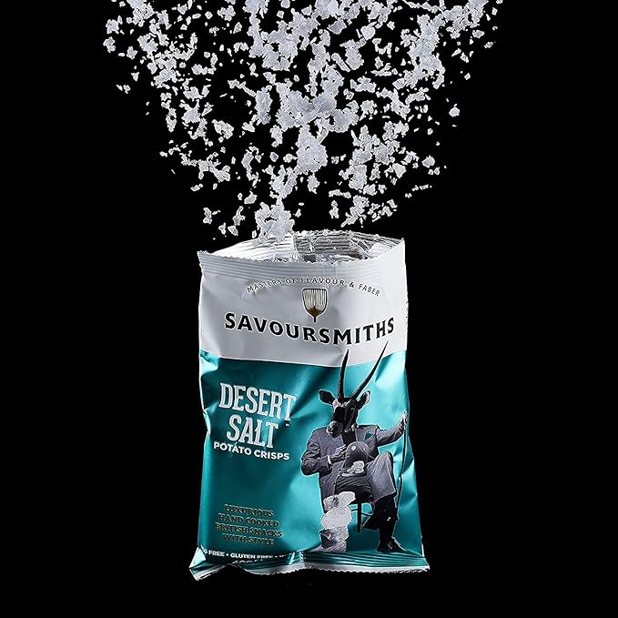 Savoursmiths Desert Salt Potato Crisps 5.29oz