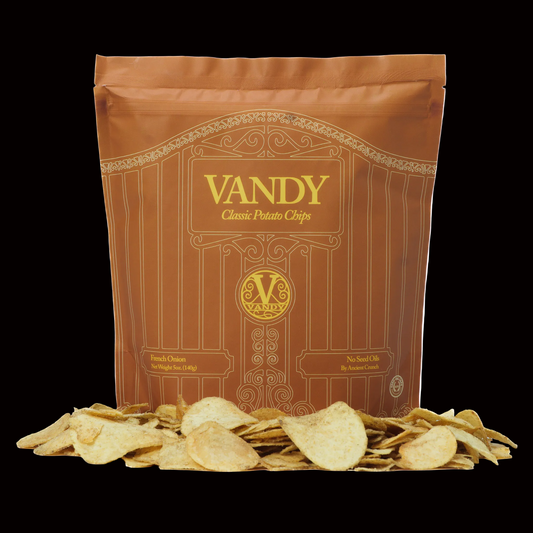 Vandy Crisps - French Onion - 5oz Bag Case