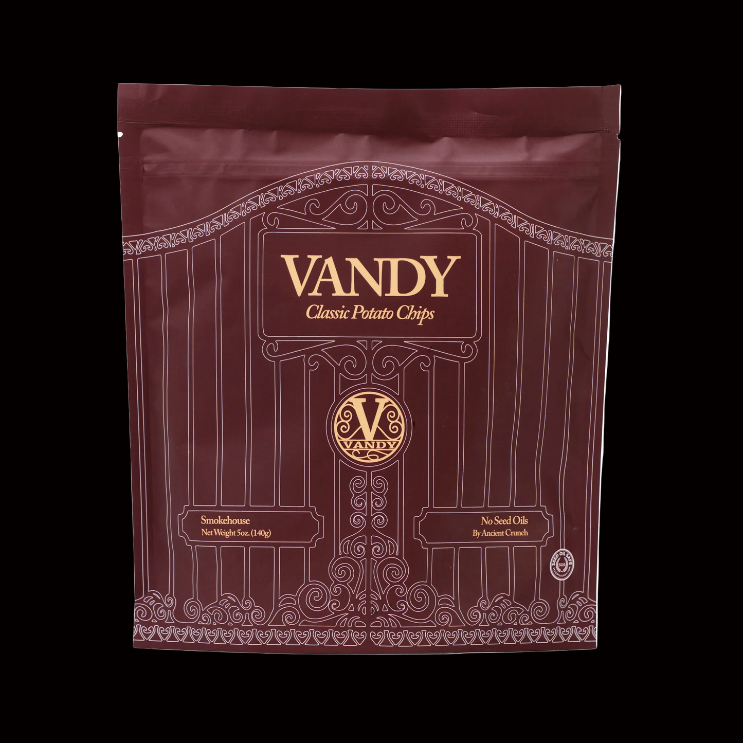 Vandy Crisps - Smokehouse BBQ - 5oz Bag Case