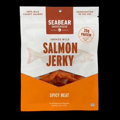 SeaBear - Spicy Heat Smoked King Salmon Jerky