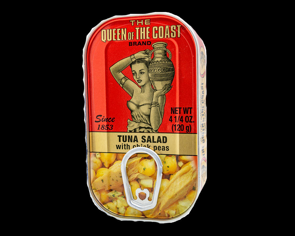 The Queen of the Coast - Portugal - Tuna Salad with Chick Peas - 120 grams