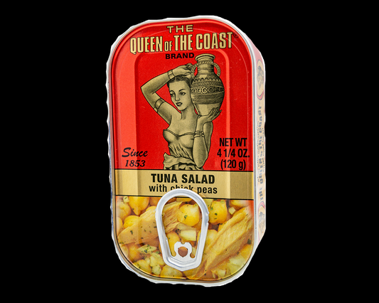 The Queen of the Coast - Portugal - Tuna Salad with Chick Peas - 120 grams