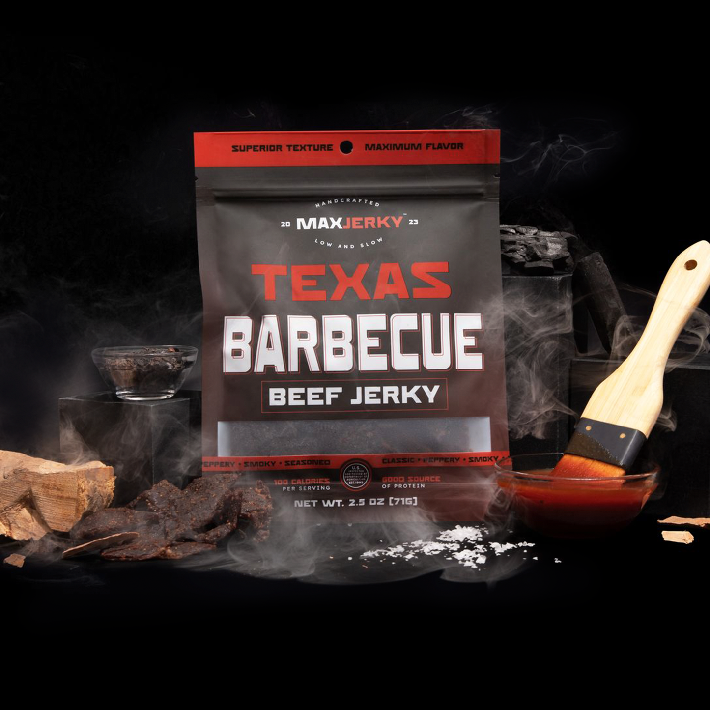 Max Jerky - Texas Barbecue Beef Jerky