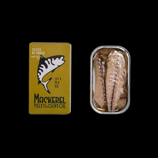 Ati Manel Mackerel Fillets in Olive Oil, 125G