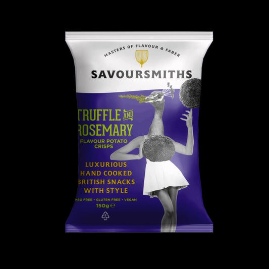 Savoursmiths Truffle and Rosemary Potato Crisps 5.29oz