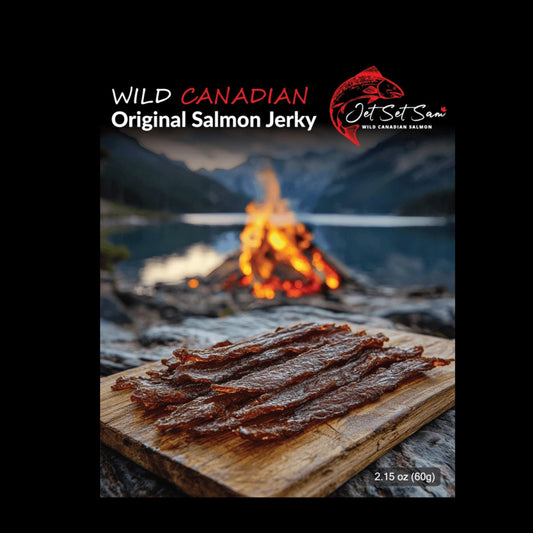 Wild Canadian Salmon Jerky Original Flavor 2.15 OZ