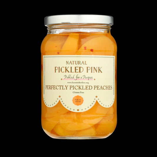 Perfectly Pickled Peaches 16 oz