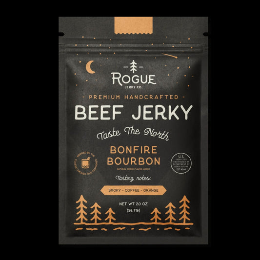 Bonfire Bourbon Beef Jerky 2oz