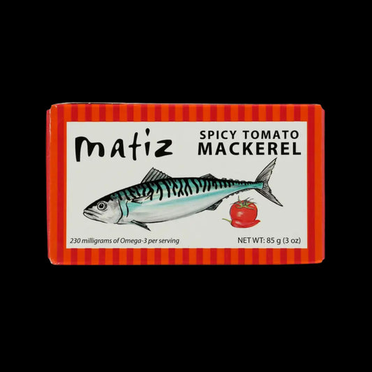 Matiz Spicy Tomato Mackerel - 3 oz Tin