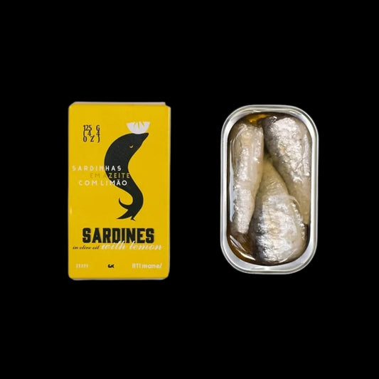 Ati Manel Sardines in Olive Oil & Lemon, 125G