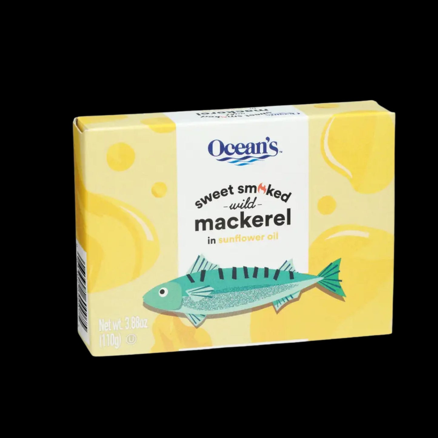 Ocean's Wild Sweet Smoked Mackerel - 3.9 oz