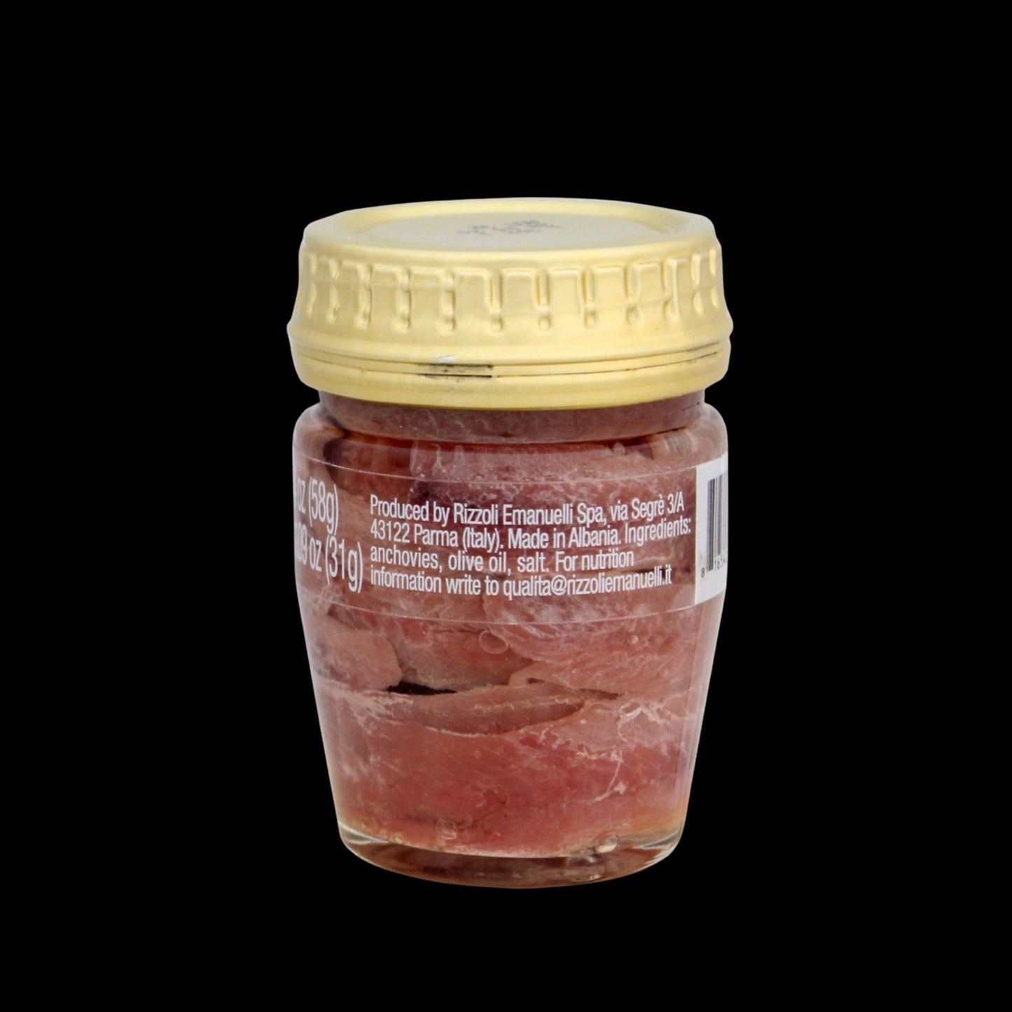 Anchovy Fillets in Olive Oil - Glass Jar - 2.04oz (58gm)