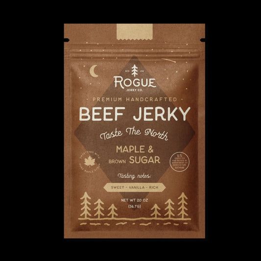 Maple & Brown Sugar Beef Jerky 2oz