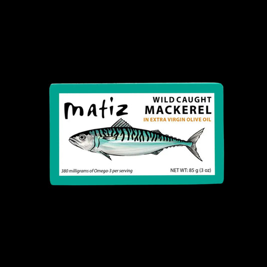 Matiz Mackerel in Extra Virgin Olive Oil - 3 oz Tin