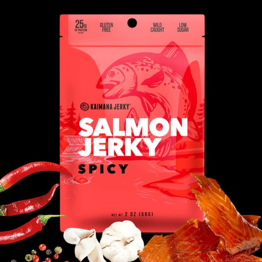 Kaimana Spicy Salmon Jerky 2 oz