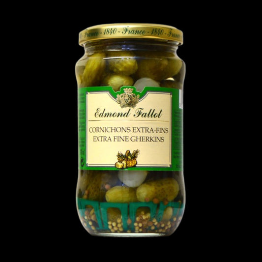 Edmond Fallot Cornichon Pickles Extra Fine Gherkins 9oz