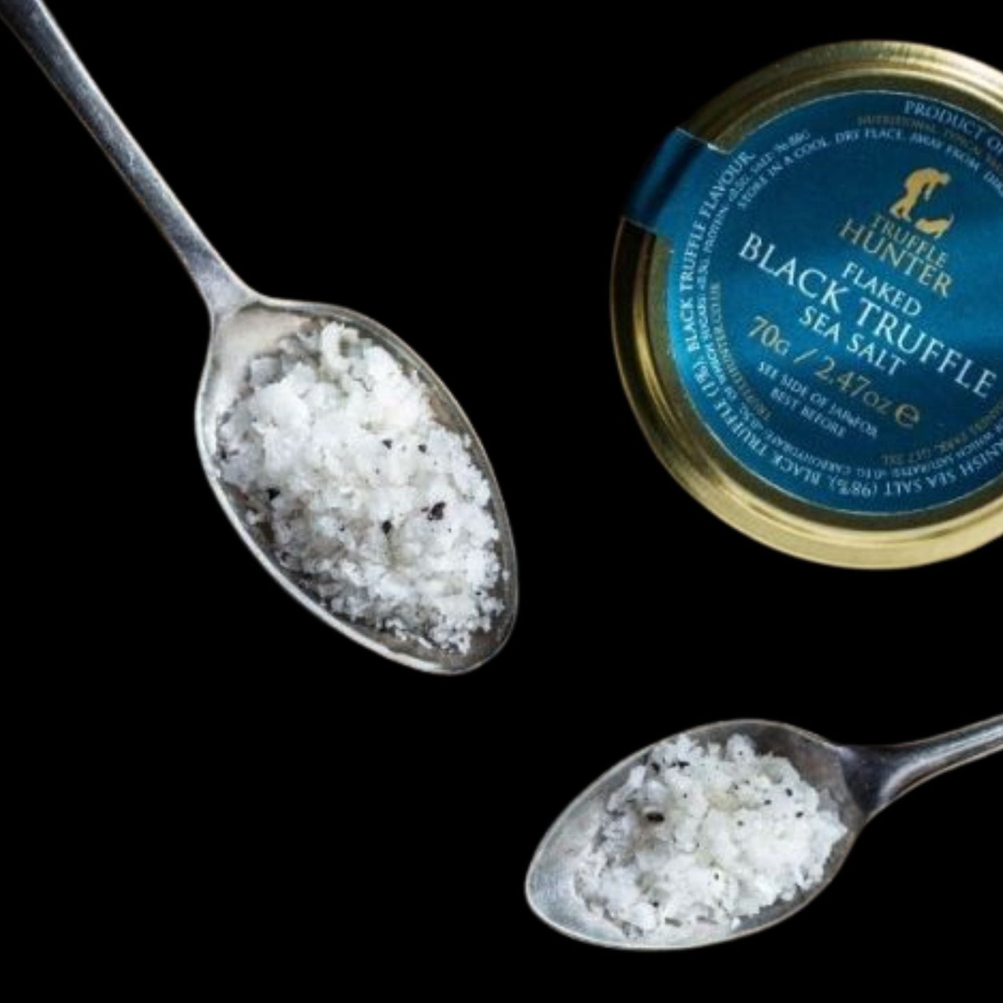 Truffle Hunter - Flaked Black Truffle Sea Salt 4.93oz