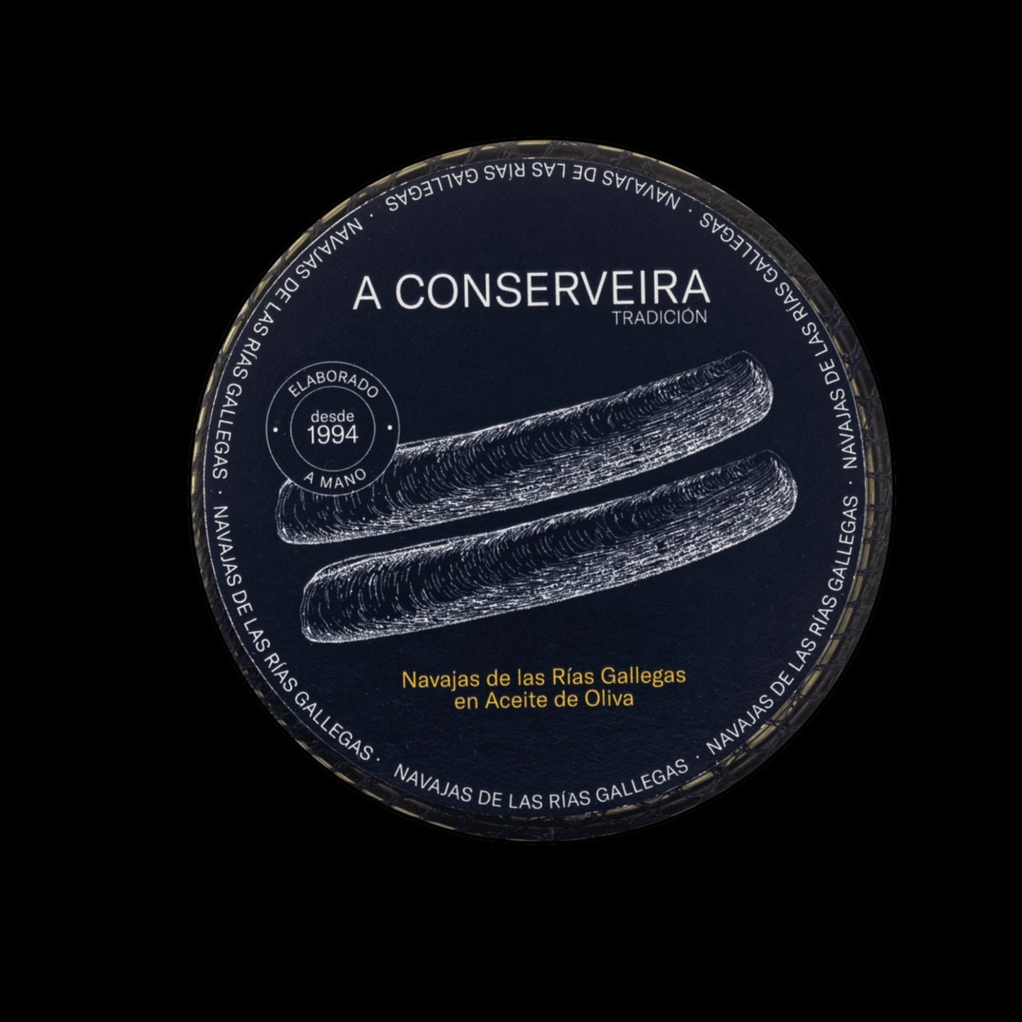 A Conserveira - TRADICION - Spain - Razor Clams in Olive Oil - 110 g