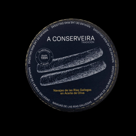 A Conserveira - TRADICION - Spain - Razor Clams in Olive Oil - 110 g