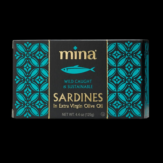 4.4 oz Sardines in Extra Virgin Olive Oil