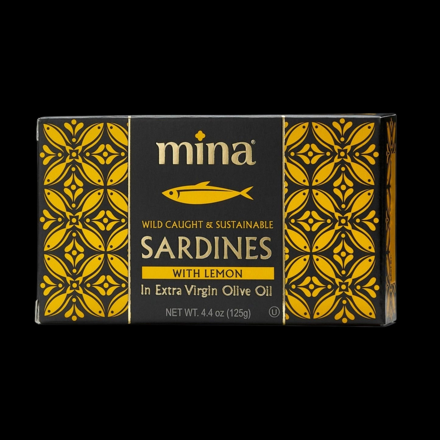 4.4 oz Sardines in Extra Virgin Olive Oil with Lemon