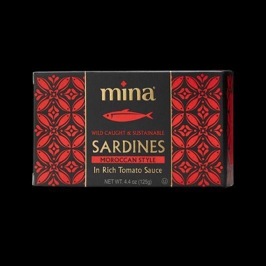 4.4 oz Sardines Moroccan Style in Rich Tomato Sauce