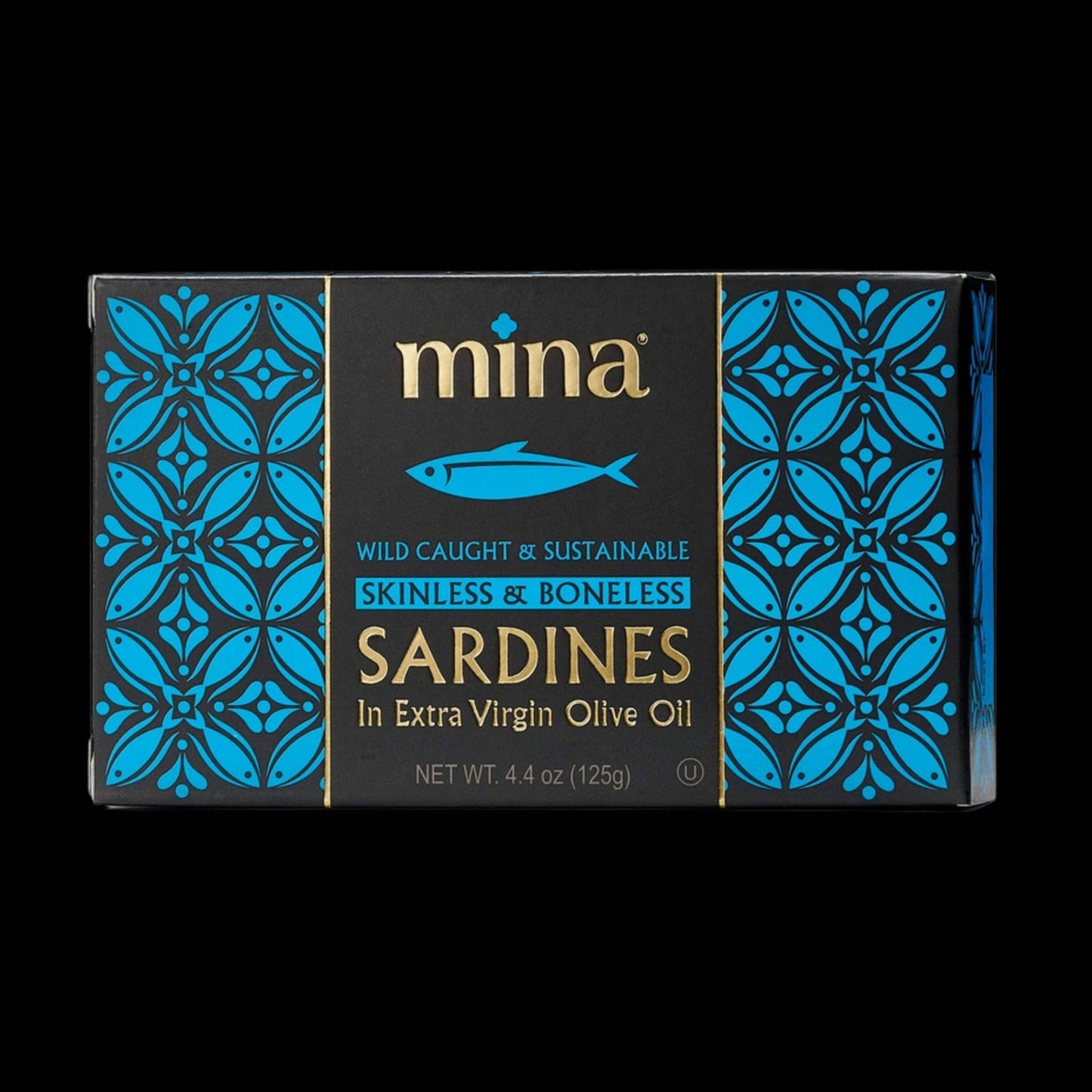 4.4oz Sardines Skinless & Boneless in Extra Virgin Olive Oil
