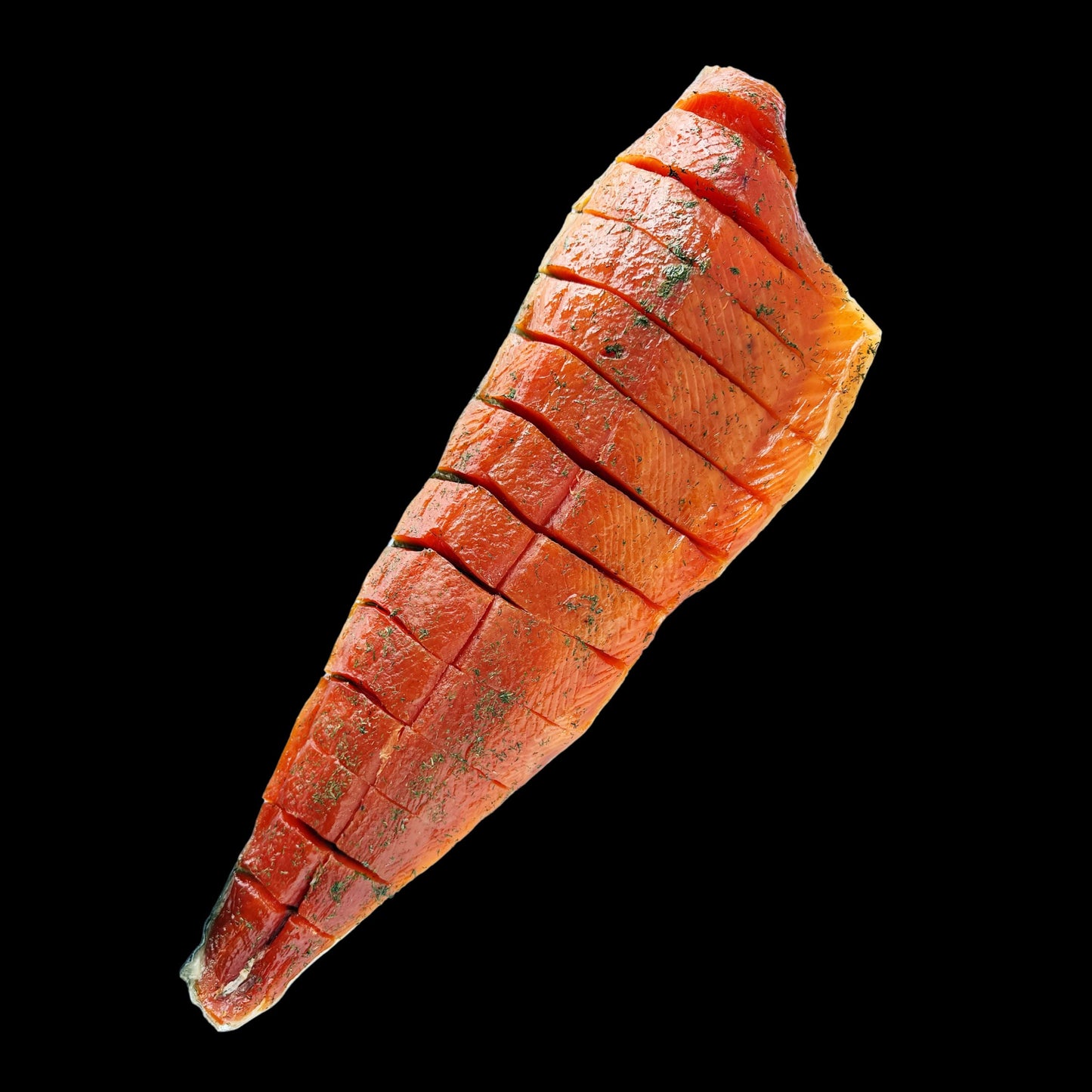 Cold Smoked KING Salmon 1 LB Chunk