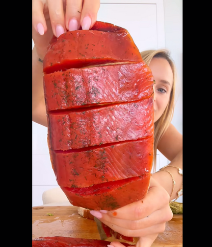 Candied Cold Smoked Sockeye Salmon